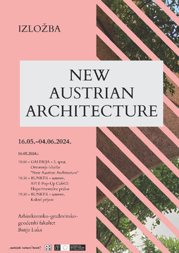 Изложба „New Austrian Architecture“ + Pop-Up Cafe #2 на Архитектонско-грађевинско-геодетском факултету Универзитета у Бањој Луци 