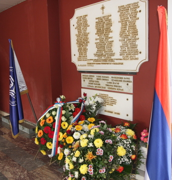 Tribute Paid to Fallen Students and Employees of the University 