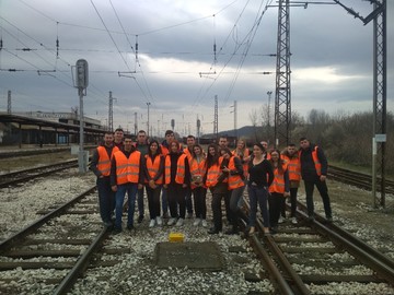 Студенти грађевинарства посјетили Жељезничку станицу у Бањој Луци