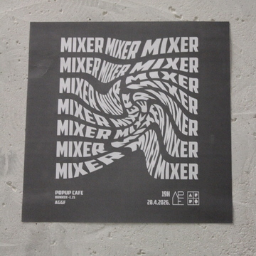 Održan Pop-Up cafe MIXER na AGGF-u