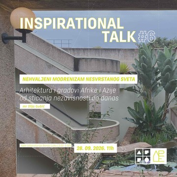 APLE Lab Inspirational Talk #6 – Ilija Gubić, „Nehvaljeni modernizam nesvrstanog sveta“
