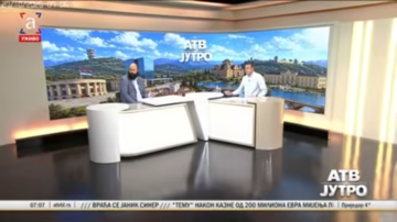 Доц. др Огњен Мијатовић гост емисије „АТВ јутро“